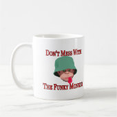 Der flippige Affe Kaffeetasse (Links)