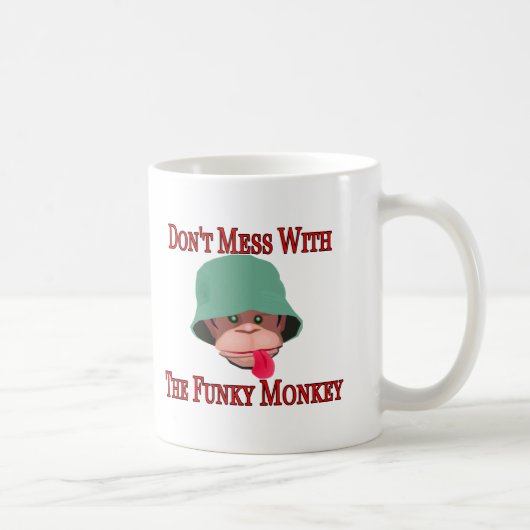 Der flippige Affe Kaffeetasse (Rechts)