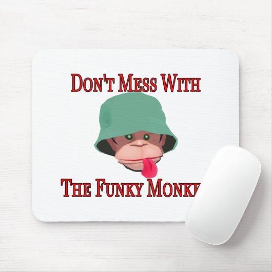 Der flippige Affe Mousepad (Mit Mouse)