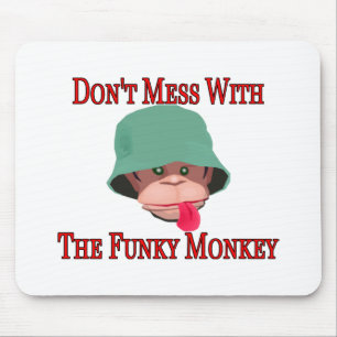 Der flippige Affe Mousepad