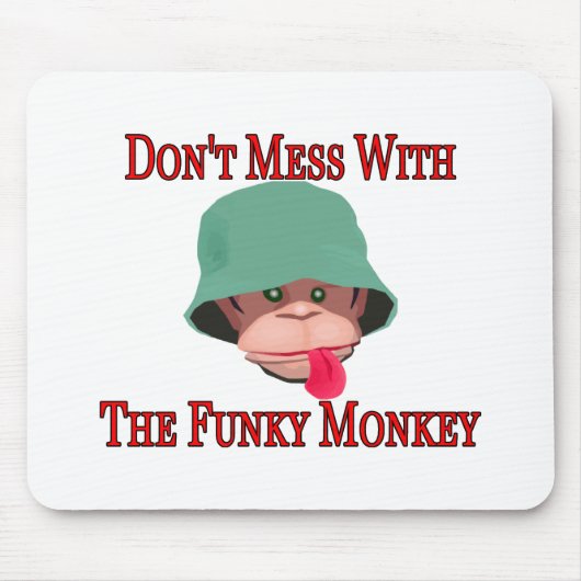 Der flippige Affe Mousepad (Vorne)