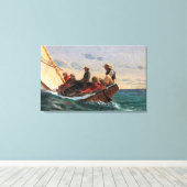 Der Flirt Leinwanddruck (Insitu (Holzboden))