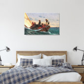 Der Flirt Leinwanddruck (Insitu (Schlafzimmer))