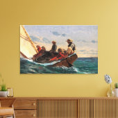 Der Flirt Leinwanddruck (Insitu (Wohnzimmer))