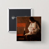 Der Floh-Fänger Button (Vorne & Hinten)