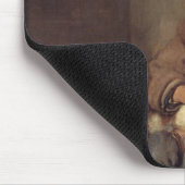 Der Floh-Fänger c.1655 Mousepad (Ecke)