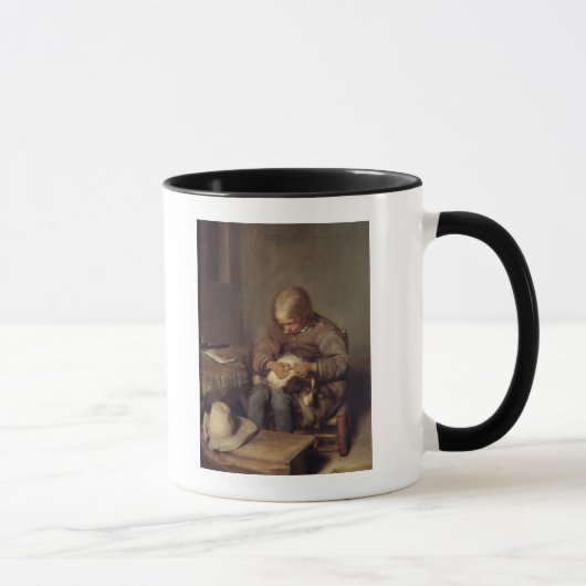 Der Floh-Fänger c.1655 Tasse (Rechts)