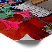 Der Floristenladen Poster (Ecke)