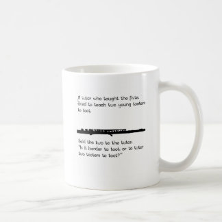 Der Flöten-Tutor Kaffeetasse