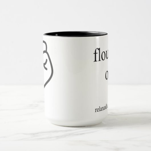 Der Flounder auf der Tasse! Tasse (Zentrum)