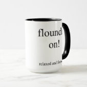 Der Flounder auf der Tasse! Tasse (VorderseiteRechts)