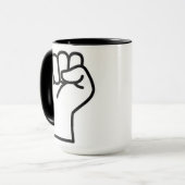 Der Flounder auf der Tasse! Tasse (Vorderseite Links)