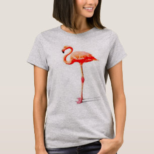 Der Flowy der Frauen Spitze: Rosa T-Shirt