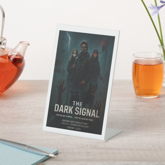 Der Fluch blühen Sockelschild (In SItu)