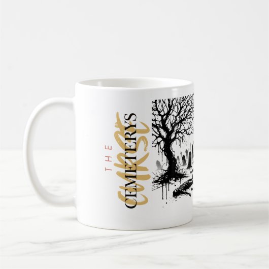 Der Fluch der Friedhöfe Kaffeetasse (Links)