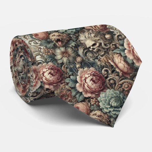 Der Fluch des Botanikers - gotisch Viktorianisch Krawatte (Gerollt)