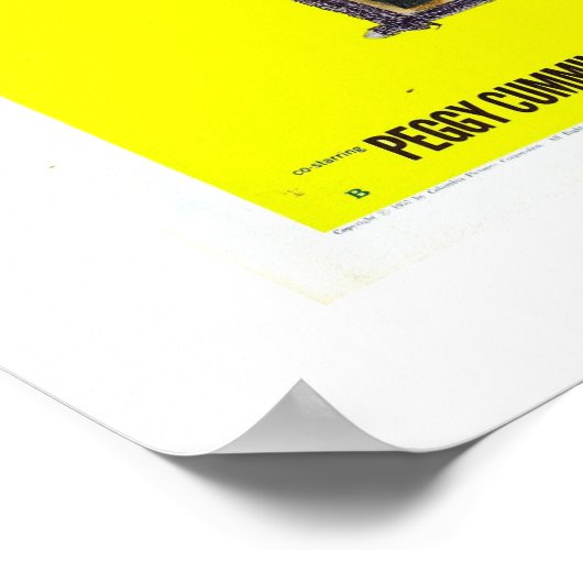 Der Fluch des Dämons Poster (Ecke)