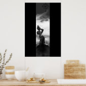 Der Fluch oben, der Traum unten Poster (Küche)