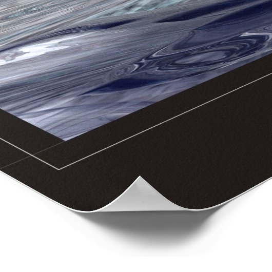 Der Flüchtige Blick Poster (Ecke)