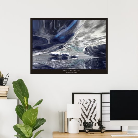 Der Flüchtige Blick Poster (Heimbüro)