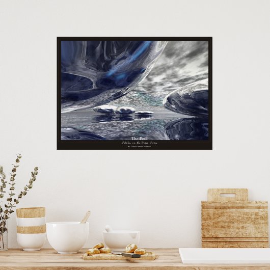 Der Flüchtige Blick Poster (Küche)