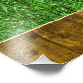 Der Fluffy Bird Fotodruck (Ecke)