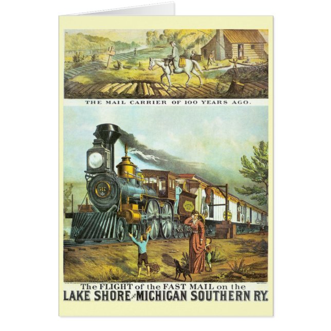 Der Flug der schnellen Post (Vorne)