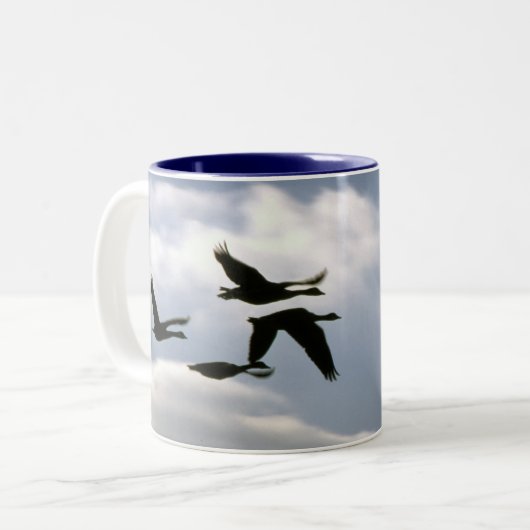 Der Flug der Wildgänse | TASSE (Vorderseite Links)