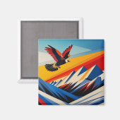 Der Flug des Condor Magnet (Vorderseite/Rückseite)