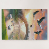 Der Flug des Grace Bridge Puzzle (Horizontal)