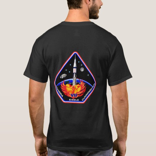 Der Flug des Phoenix - Apollo 7 T-Shirt (Rückseite)