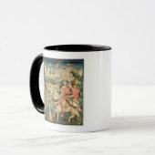 Der Flug des Reihers, Franco-Flämisch Tasse (Vorderseite Links)