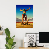 DER FLUG DES SKARABÄUS POSTER (Heimbüro)