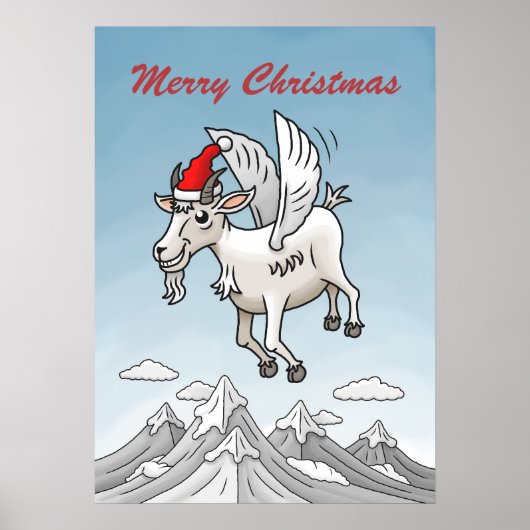 Der Flug des Weihnachtsbocks Poster (Vorne)