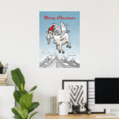 Der Flug des Weihnachtsbocks Poster (Heimbüro)