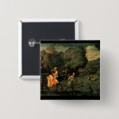 Der Flug in Ägypten, 1500s Button (Vorne & Hinten)