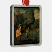 Der Flug in Ägypten, 1500s Ornament Aus Metall (Rechts)
