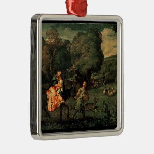 Der Flug in Ägypten, 1500s Ornament Aus Metall (Rechts)