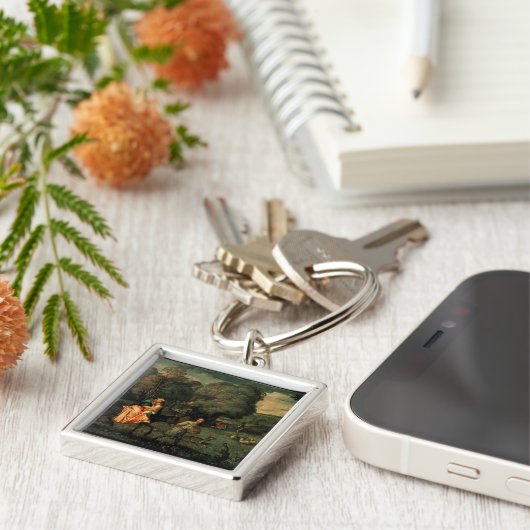 Der Flug in Ägypten, 1500s Schlüsselanhänger (Seite)