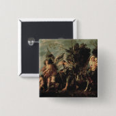 Der Flug in Ägypten, 17. Jahrhundert Button (Vorne & Hinten)