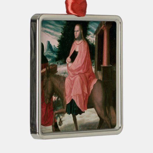 Der Flug in Ägypten 2 Silbernes Ornament (Rechts)
