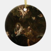 Der Flug in Ägypten Keramikornament (Vorne)