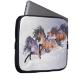 Der Flug-Laptop-Hülse des Winters Laptopschutzhülle (Vorne Rechts)