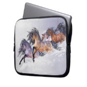 Der Flug-Laptop-Hülse des Winters Laptopschutzhülle (Vorderseite Links)