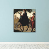 Der Flug nach Ägypten 2 Leinwanddruck (Insitu (Holzboden))