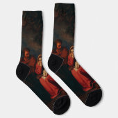 Der Flug nach Ägypten durch Abraham Bloemaert Socken (Rechts)