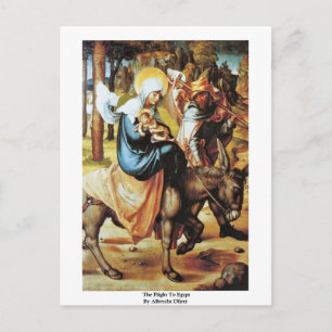 Der Flug nach Ägypten durch Albrecht Dürer Postkarte