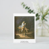 Der Flug nach Ägypten durch Rembrandt Van Rijn Postkarte (Stehend Vorderseite)