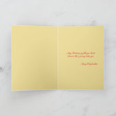 Der Flug nach Ägypten Karte (Innenseite)