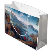 Der Flug nach Ägypten, Pieter Bruegel Große Geschenktüte (Rückseite Schrägansicht)